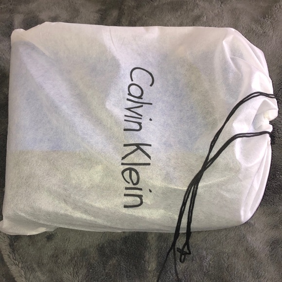 Calvin Klein Color Block Purse Blue and Black - Picture 8 of 8